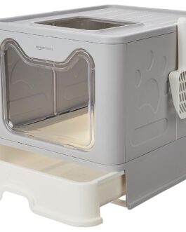 Amazon basics cat litter box