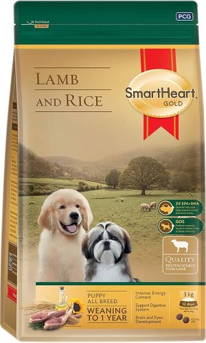 SMARTHEART Gold Lamb & Rice Dog Food